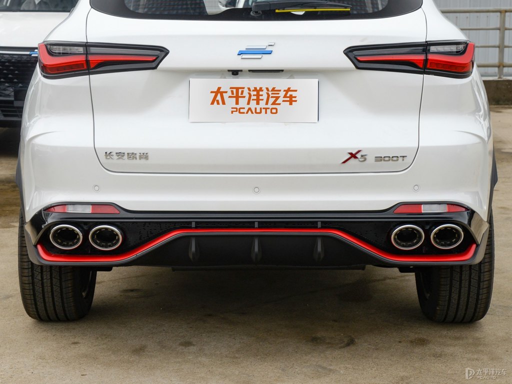 鋒芒白長安歐尚X5車尾外觀圖片