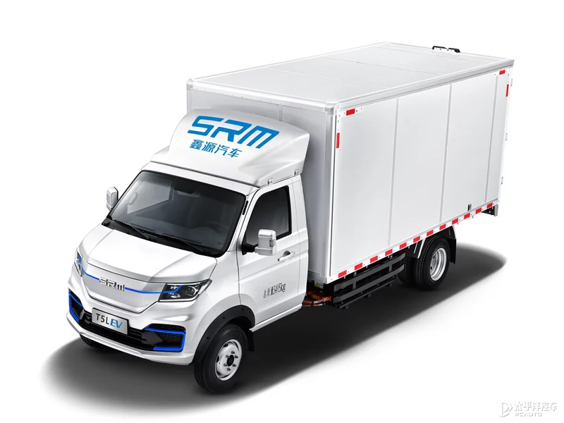 srm鑫源新能源t5l ev 2023款 标准型3.8米货厢仓栅车55.