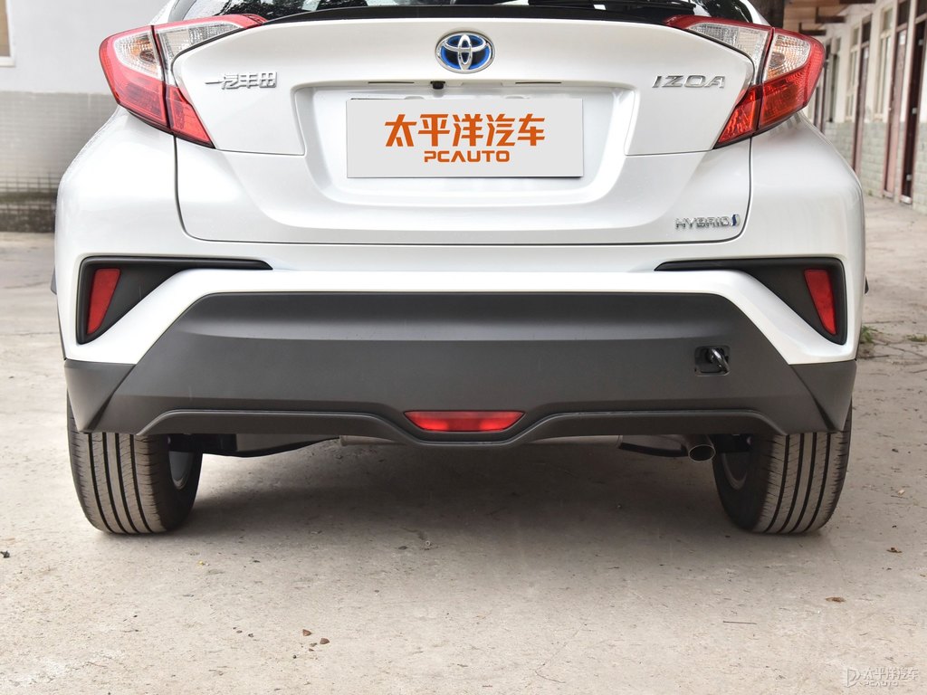 鉑金白奕澤IZOA車尾外觀圖片