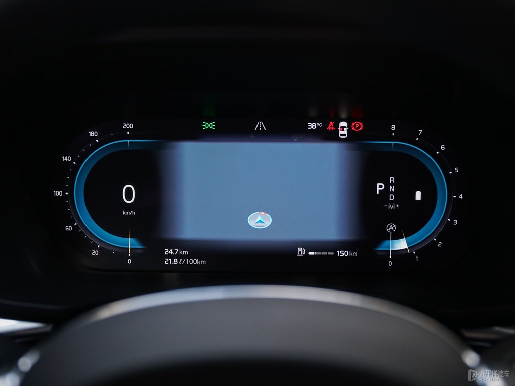 水晶白沃爾沃XC60中控內(nèi)飾圖片