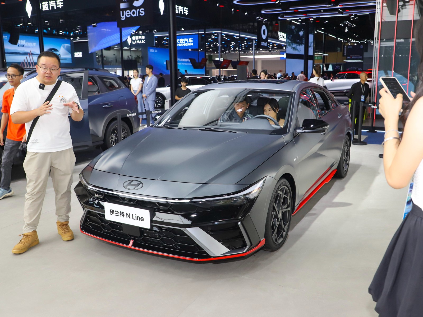 伊蘭特車展高清大圖