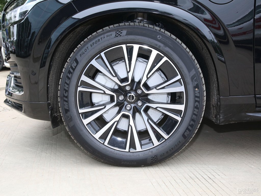 瑪瑙黑沃爾沃XC90新能源車身外觀圖片