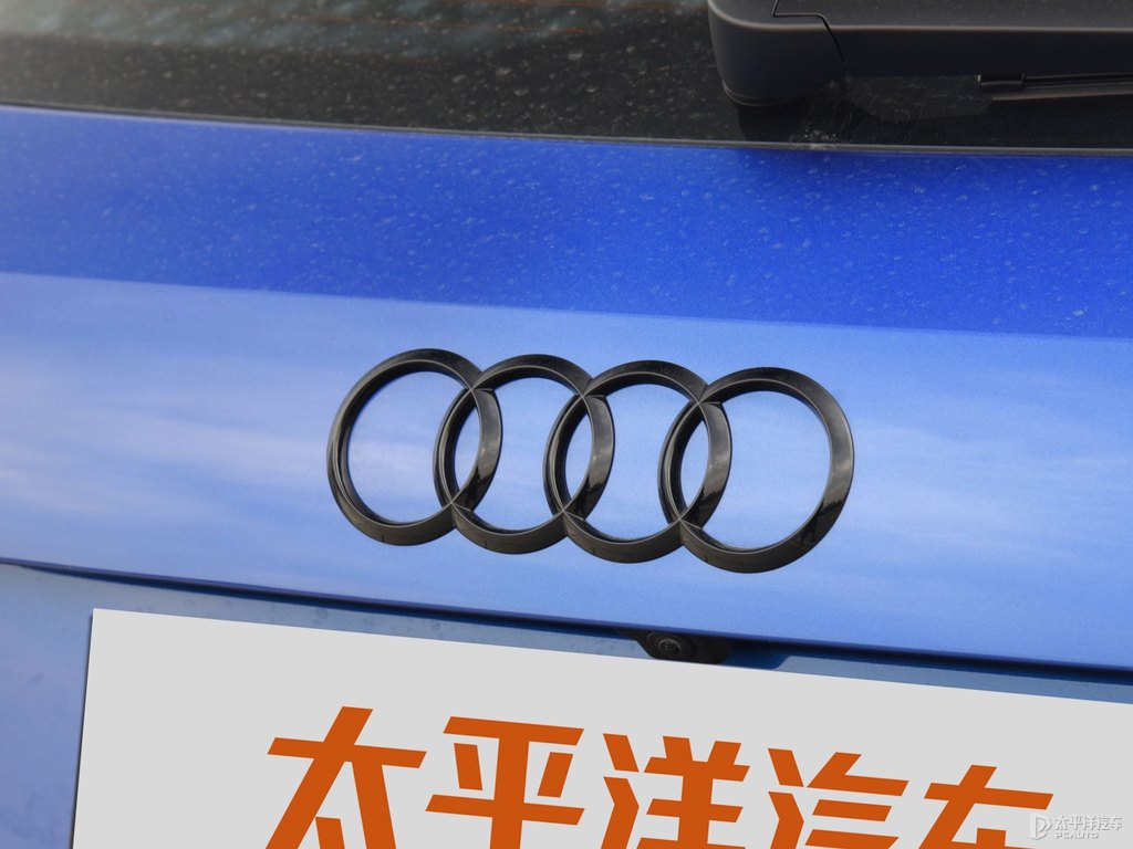 雪邦藍(lán)奧迪Q3車(chē)尾外觀圖片