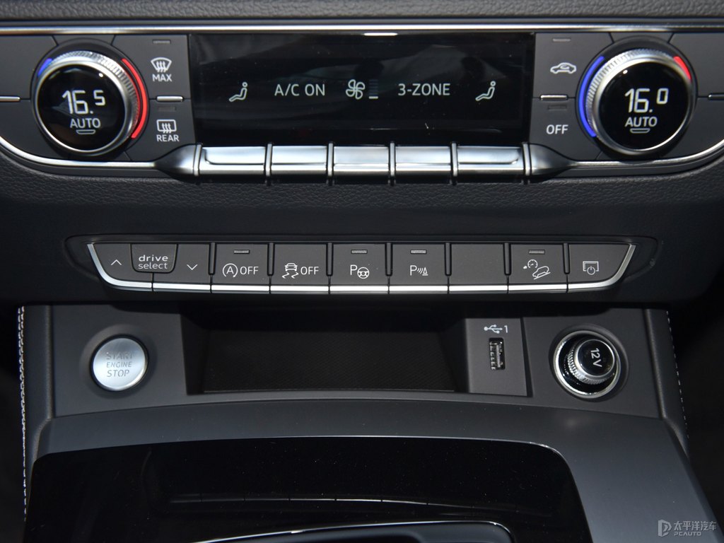 納多灰?jiàn)W迪Q5L Sportback中控內(nèi)飾圖片