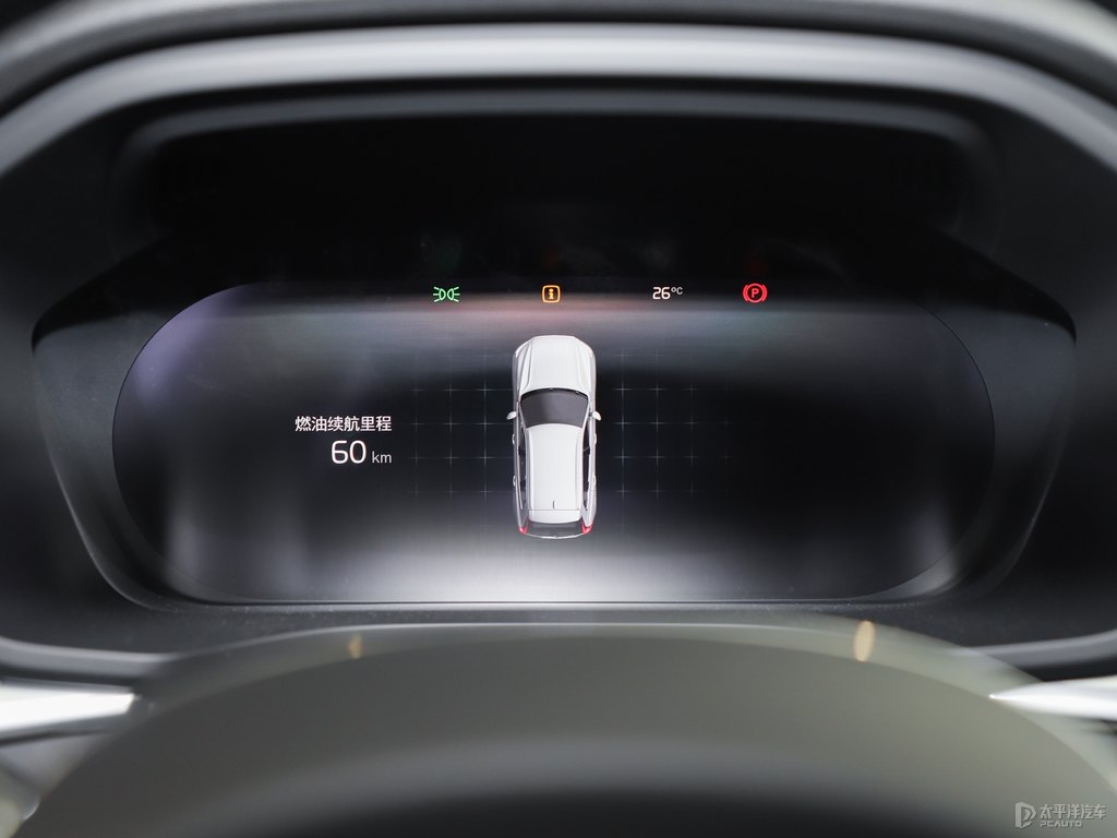 牛仔藍沃爾沃XC60中控內(nèi)飾圖片