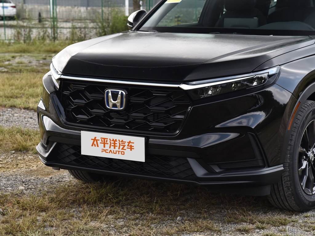 彩晶黑本田CR-V車(chē)頭外觀圖片