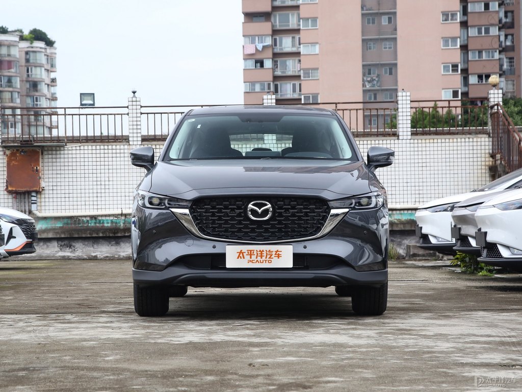 鉑鋼灰馬自達CX-5整車外觀外觀圖片