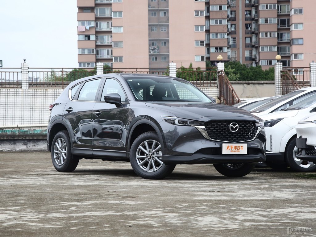 鉑鋼灰馬自達(dá)CX-5整車(chē)外觀外觀圖片