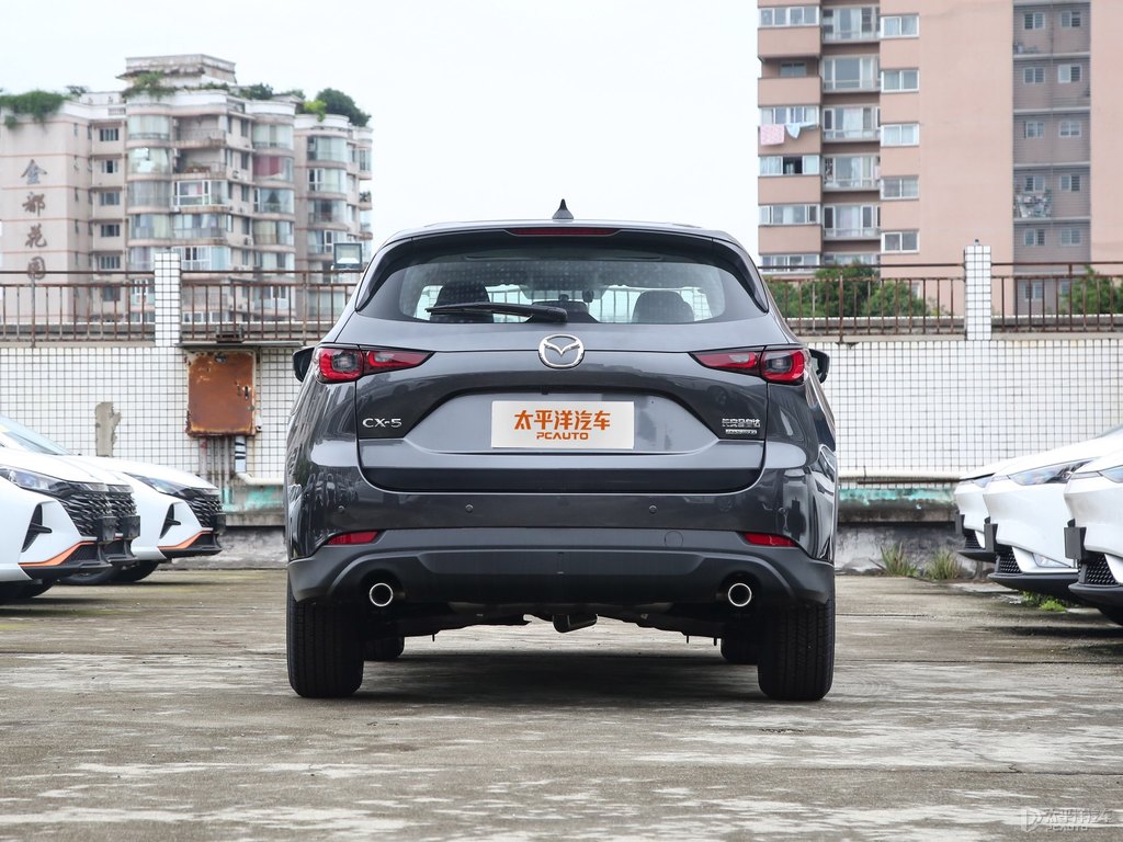 鉑鋼灰馬自達(dá)CX-5整車外觀外觀圖片