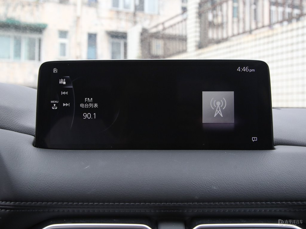 鉑鋼灰馬自達(dá)CX-5中控內(nèi)飾圖片