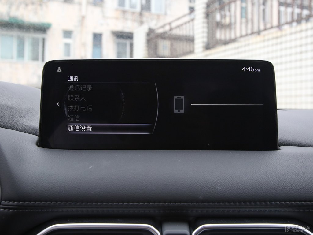 鉑鋼灰馬自達(dá)CX-5中控內(nèi)飾圖片