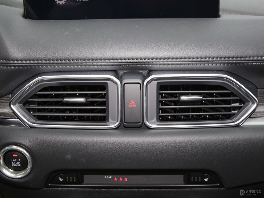 鉑鋼灰馬自達(dá)CX-5中控內(nèi)飾圖片