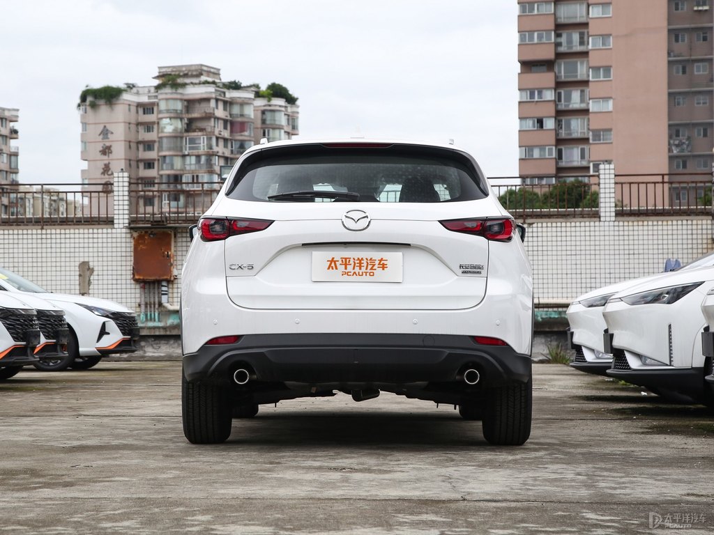 珠光白馬自達CX-5整車外觀外觀圖片