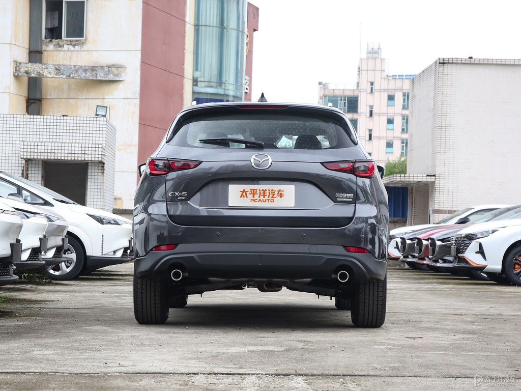 鉑鋼灰馬自達CX-5整車外觀外觀圖片