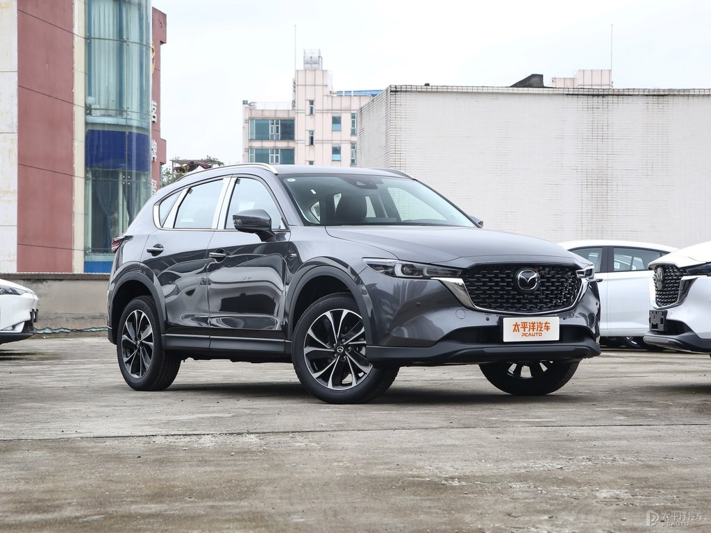 鉑鋼灰馬自達CX-5整車外觀外觀圖片