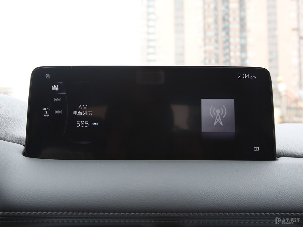 鉑鋼灰馬自達(dá)CX-5中控內(nèi)飾圖片