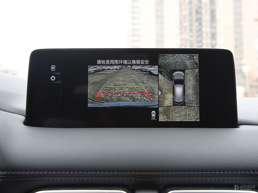 鉑鋼灰馬自達(dá)CX-5中控內(nèi)飾圖片