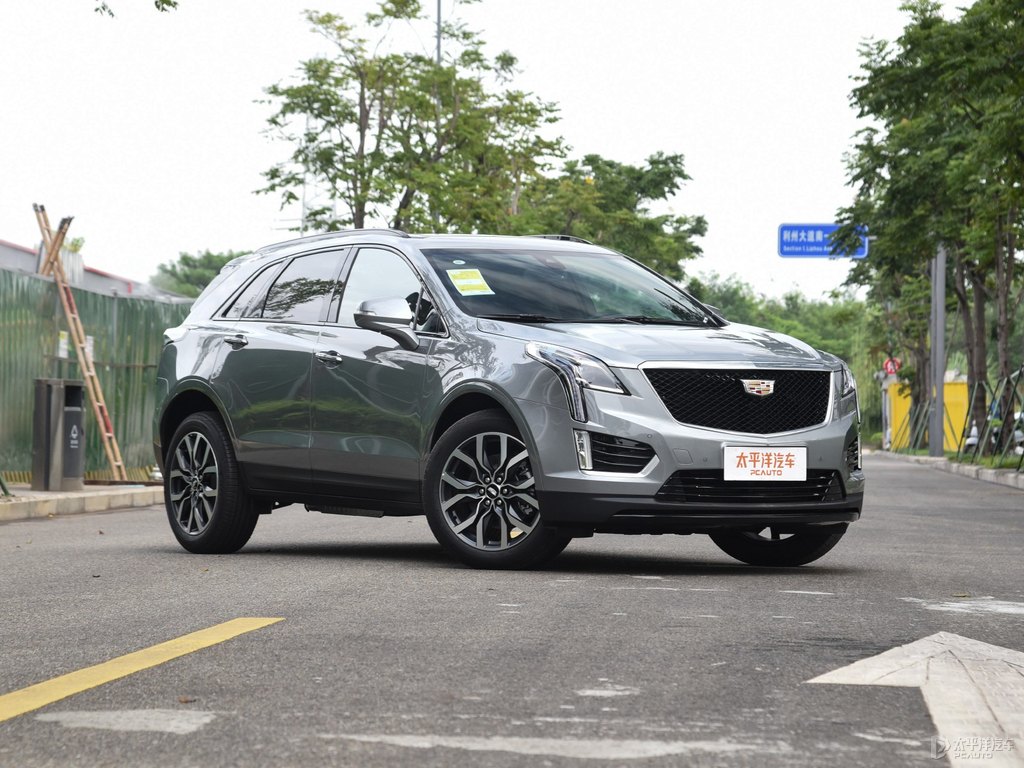 曼哈頓灰凱迪拉克XT5整車外觀外觀圖片