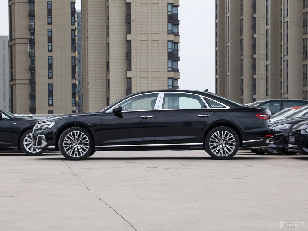 傳奇黑奧迪A8L整車外觀外觀圖片