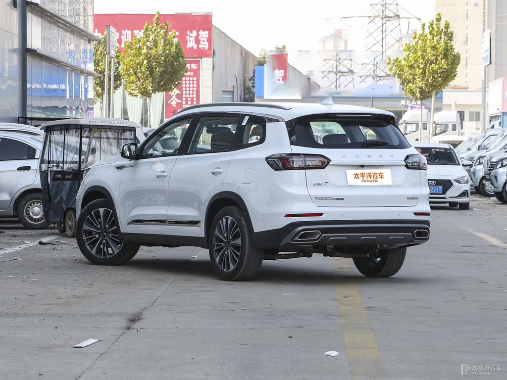 珍珠白瑞虎8 PLUS整車外觀外觀圖片