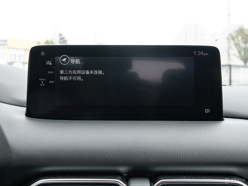 珠光白馬自達(dá)CX-5中控內(nèi)飾圖片