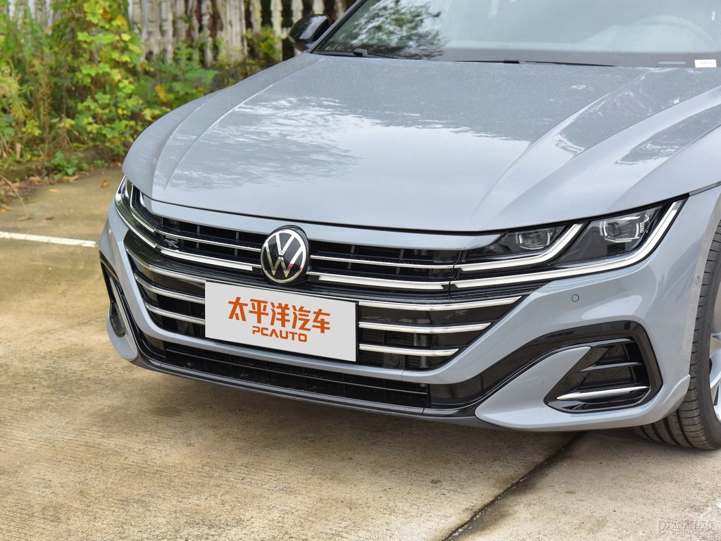 星河灰大眾CC車頭外觀圖片