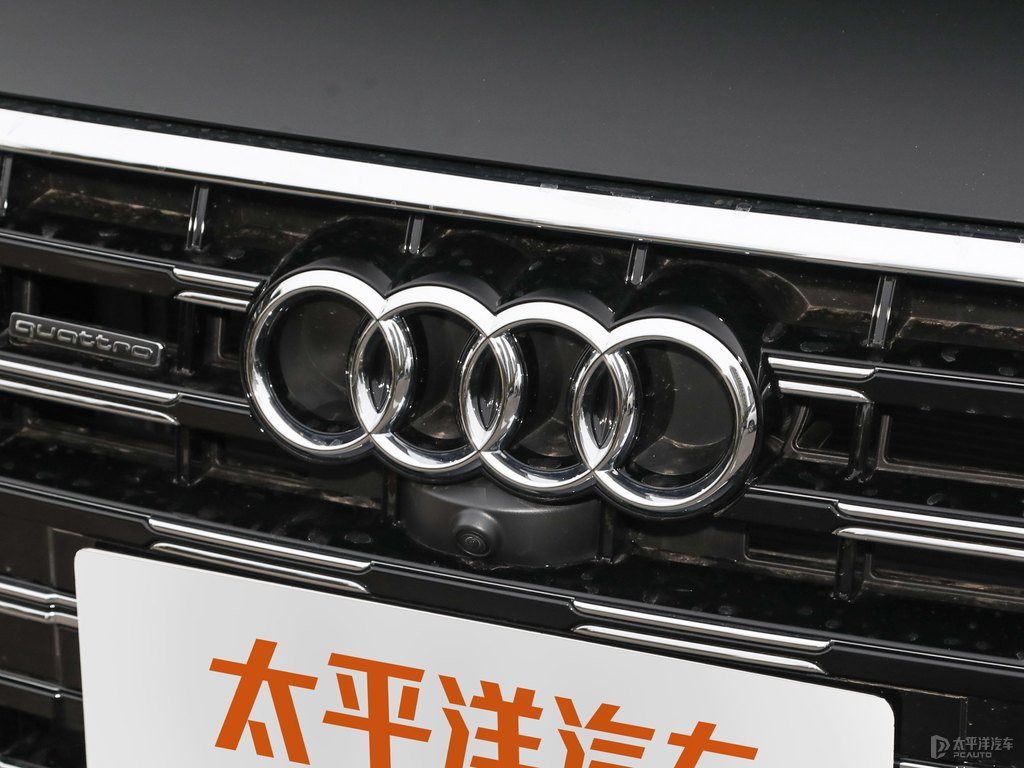 星際黑奧迪A6L車頭外觀圖片