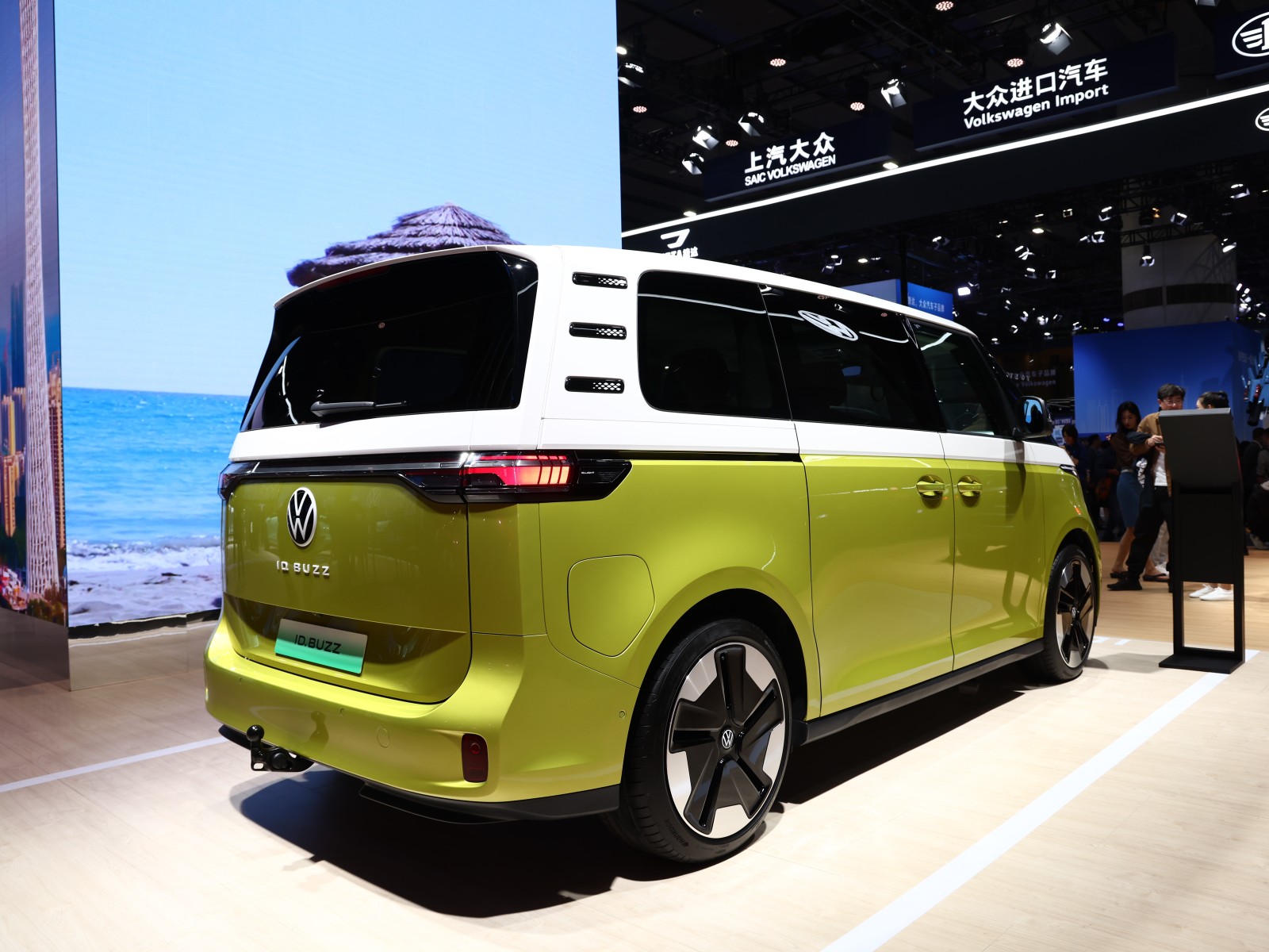 大眾ID.BUZZ車展高清大圖