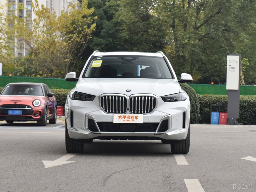 礦石白寶馬X5整車外觀外觀圖片