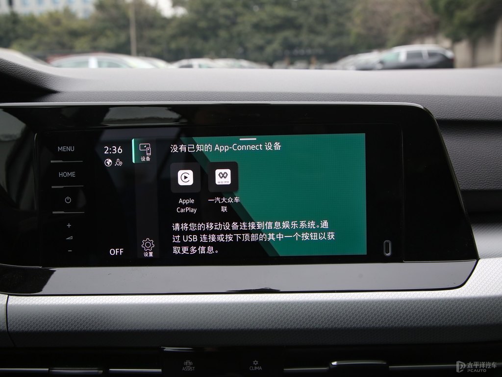 猛石黑高爾夫中控內(nèi)飾圖片