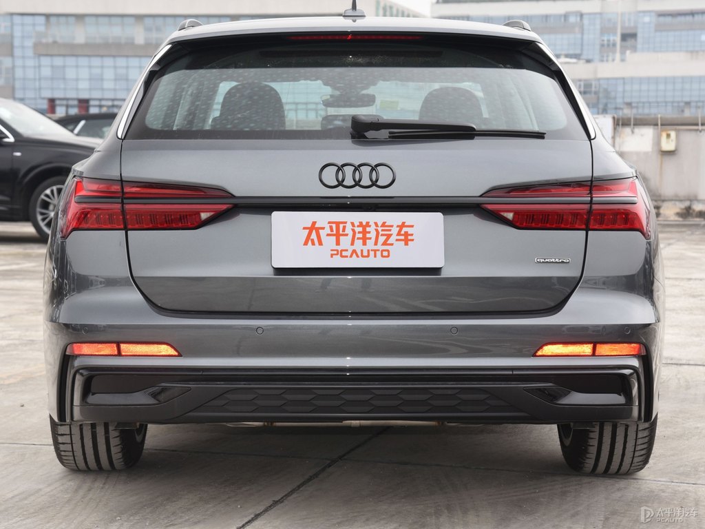 天云灰奧迪A6(進口)車尾外觀圖片