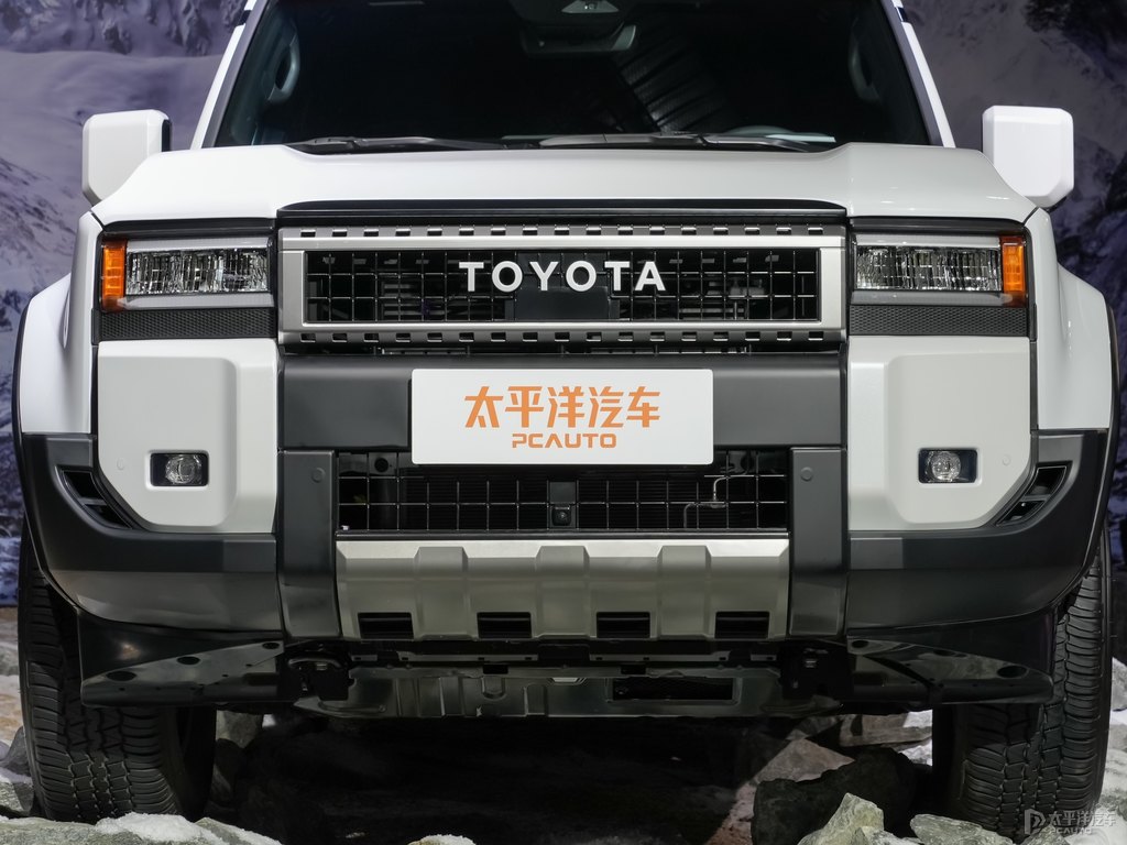 鉑金白普拉多車頭外觀圖片