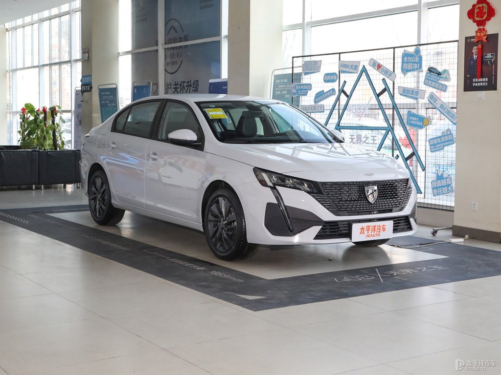 塞尚白標(biāo)致408整車外觀外觀圖片