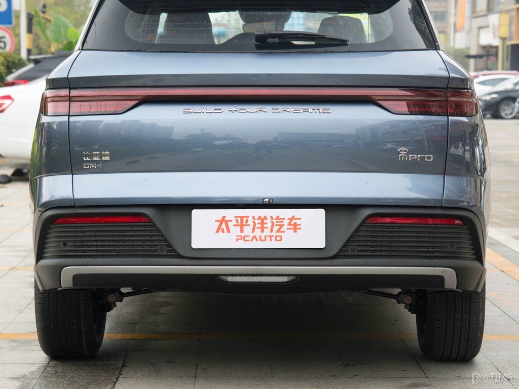 時(shí)光灰宋Pro新能源車尾外觀圖片