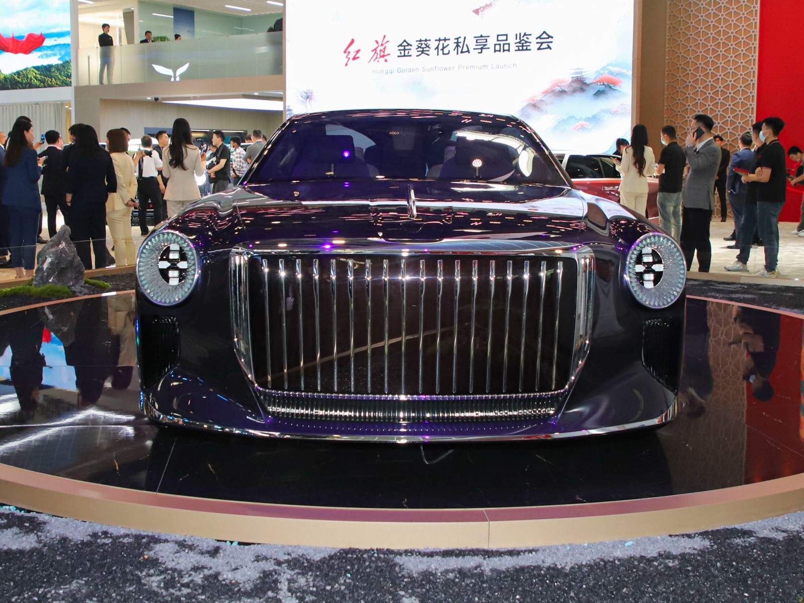 金葵花概念車車展高清大圖