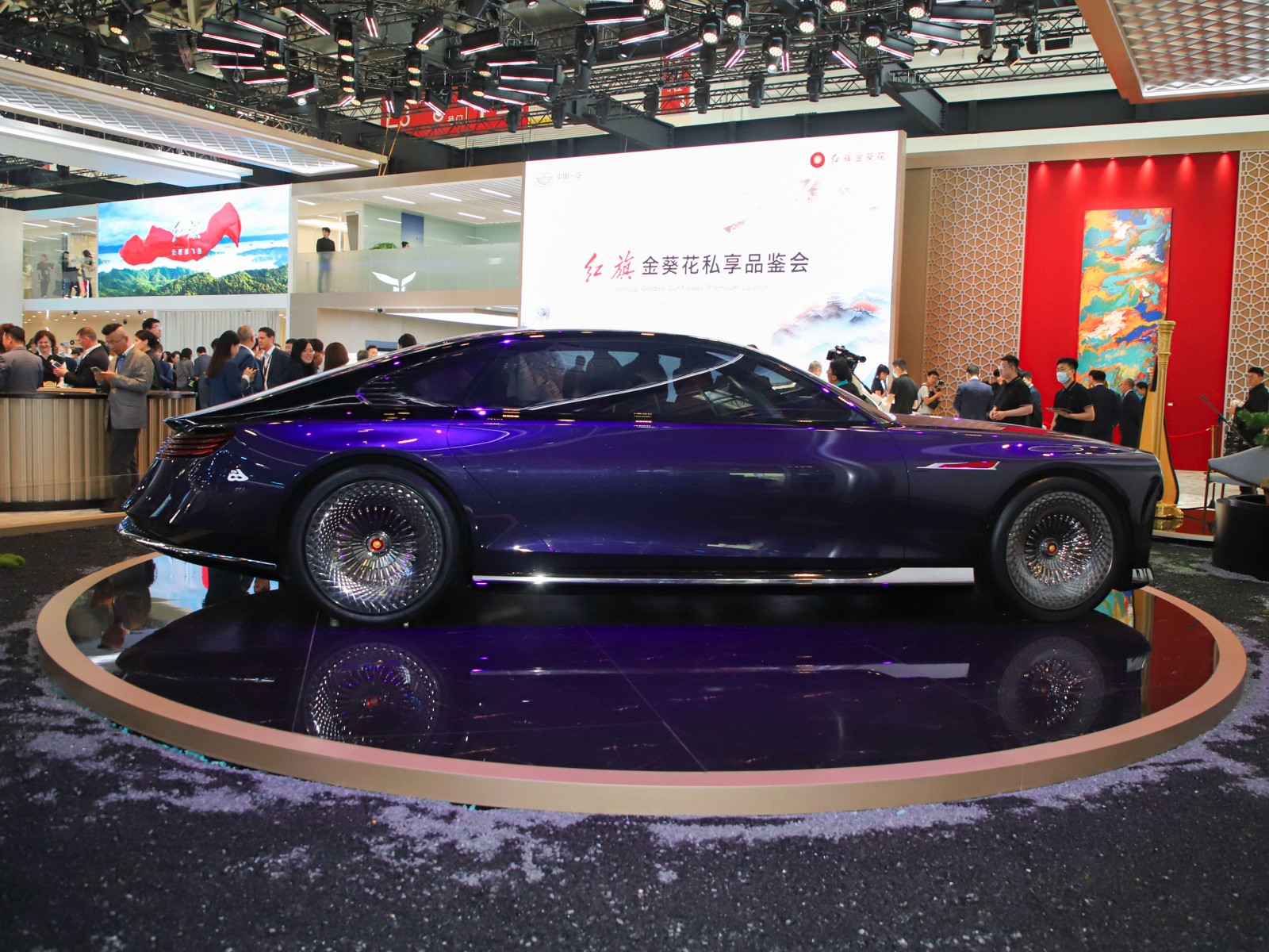 金葵花概念車車展高清大圖