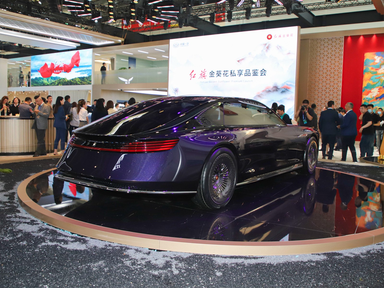 金葵花概念車車展高清大圖