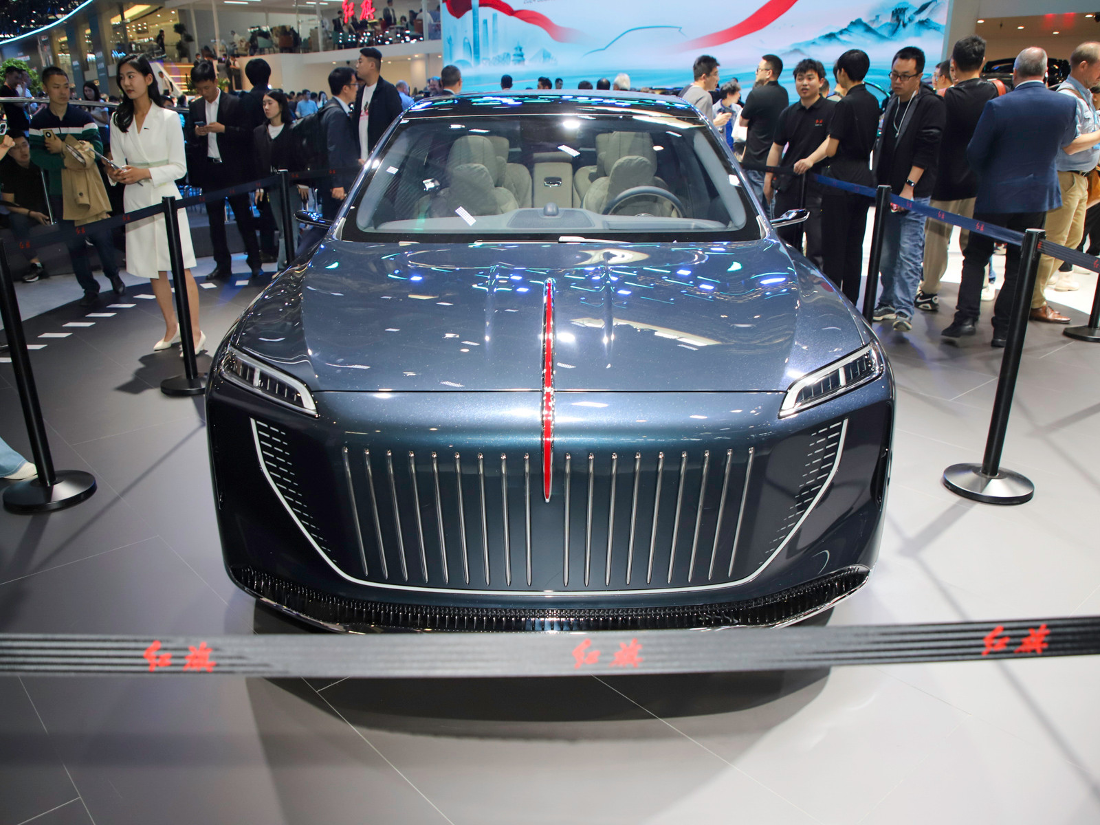 紅旗E702車展高清大圖