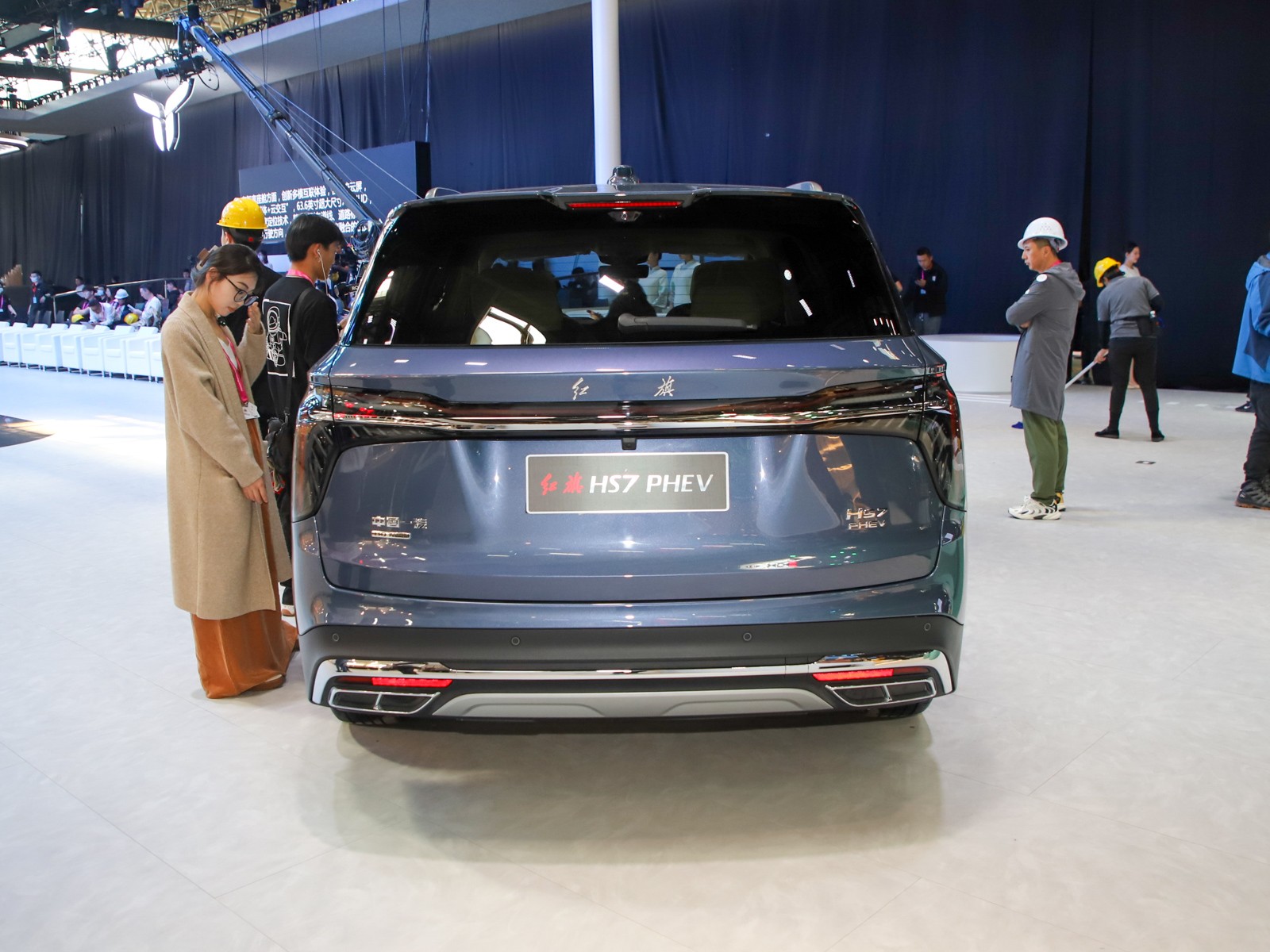 紅旗HS7 PHEV車展高清大圖
