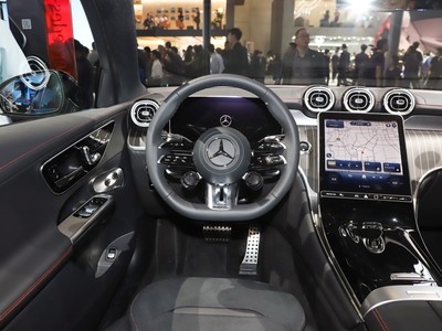 GLC 轎跑SUV AMG內(nèi)飾實(shí)拍圖