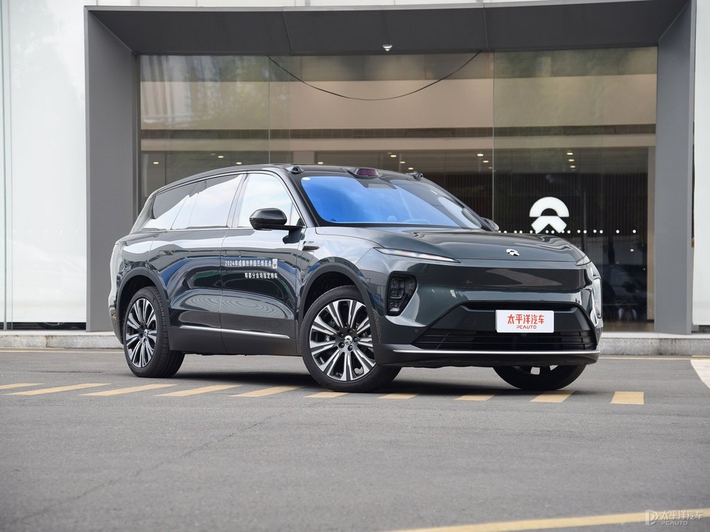 星辰綠蔚來ES8整車外觀外觀圖片