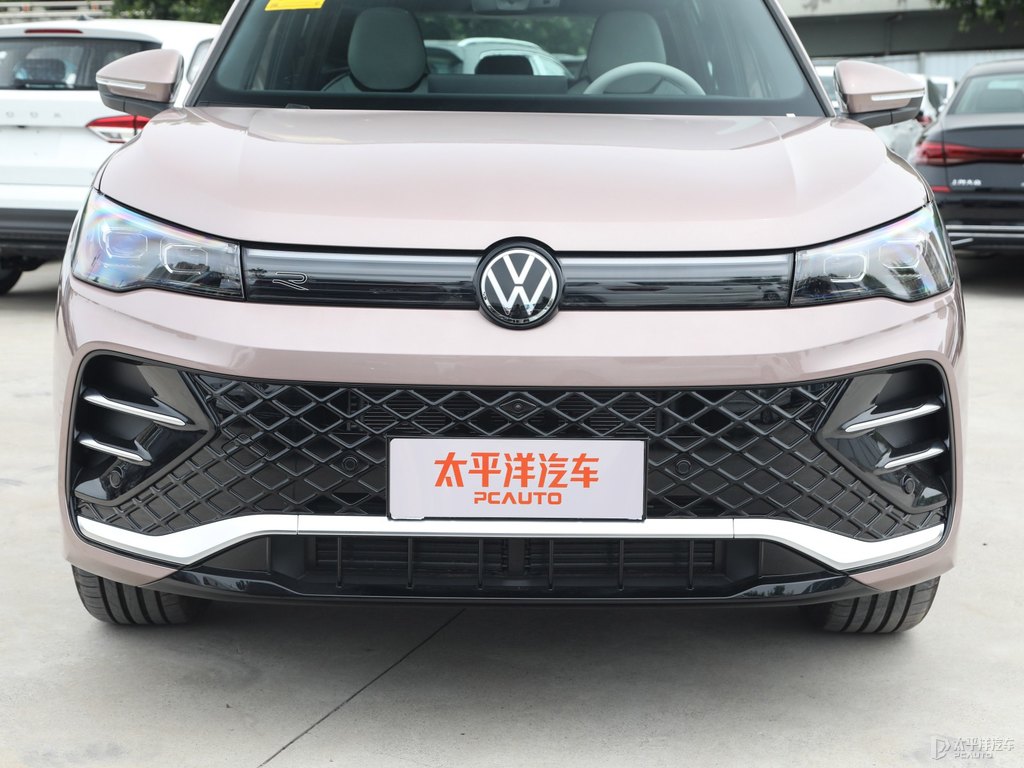 輝光粉途觀L車頭外觀圖片