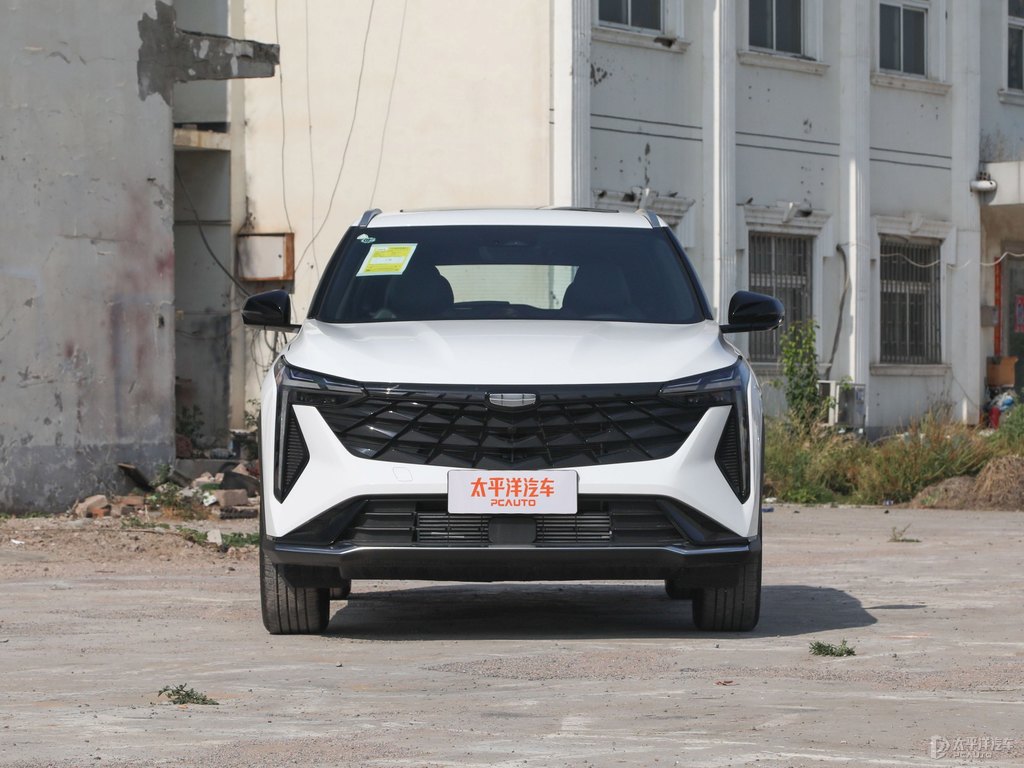 茶卡鹽白博越整車外觀外觀圖片