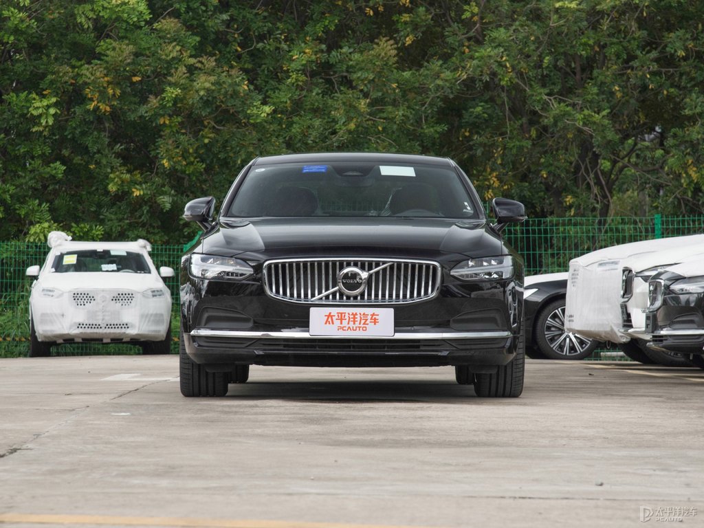 瑪瑙黑沃爾沃S90整車外觀外觀圖片