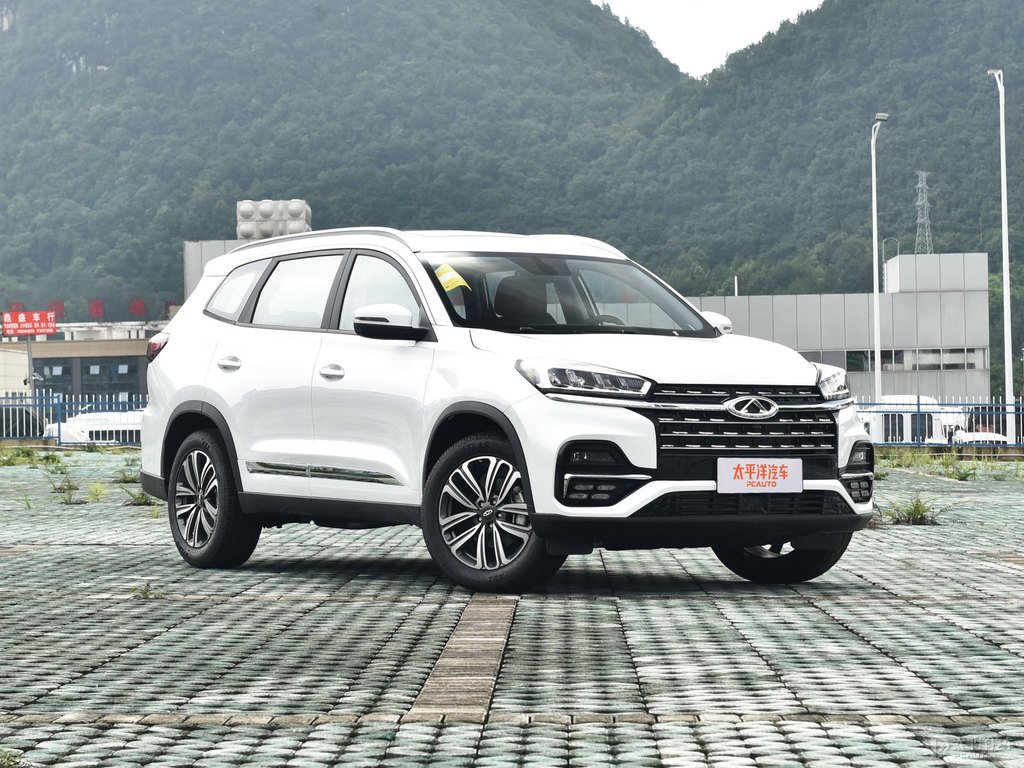 珍珠白瑞虎8整車外觀外觀圖片