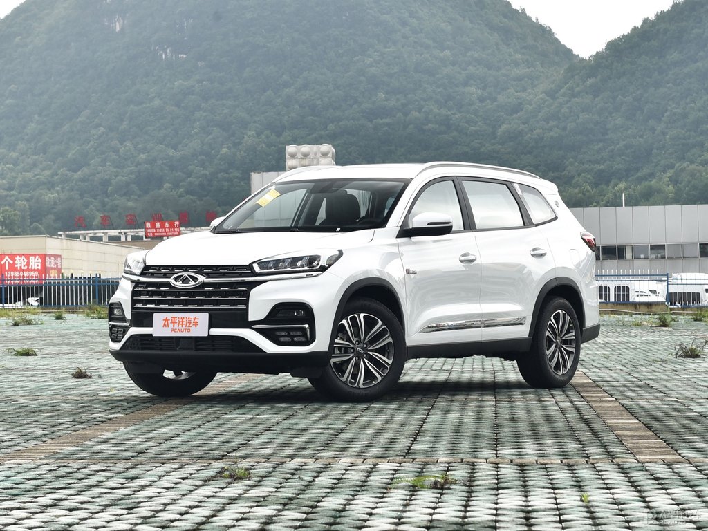 珍珠白瑞虎8整車外觀外觀圖片