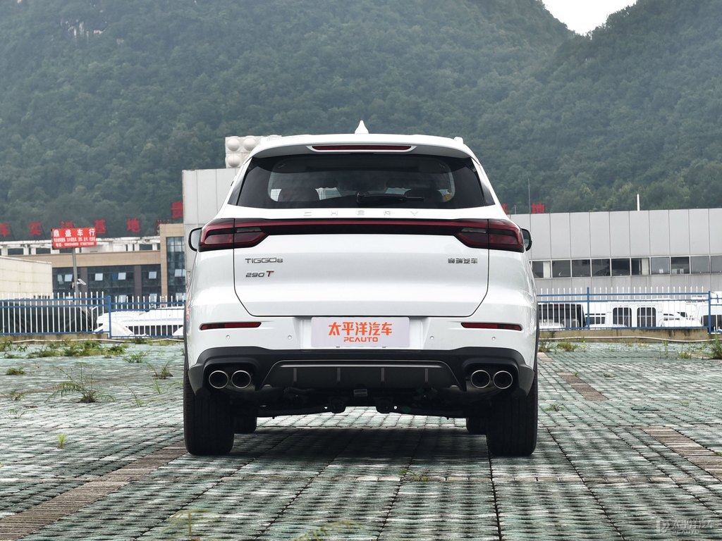 珍珠白瑞虎8整車外觀外觀圖片