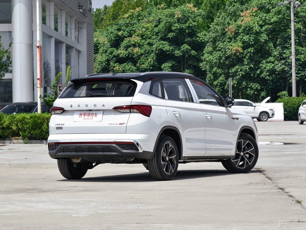 時(shí)尚白柯米克整車(chē)外觀外觀圖片