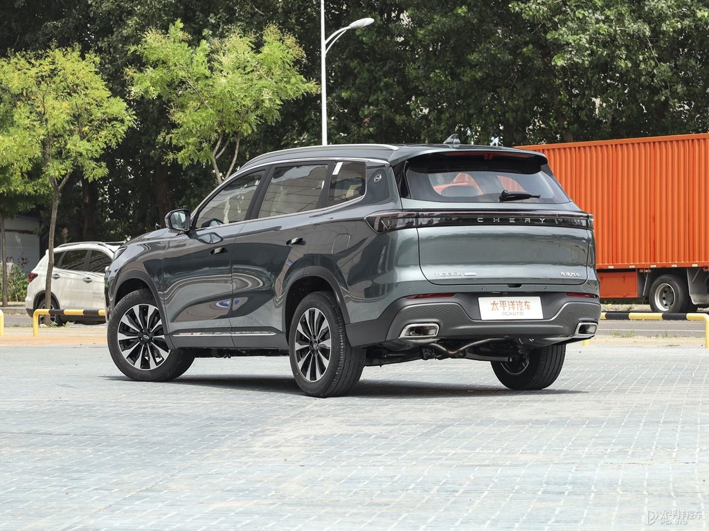 青竹灰瑞虎8 PLUS整車外觀外觀圖片