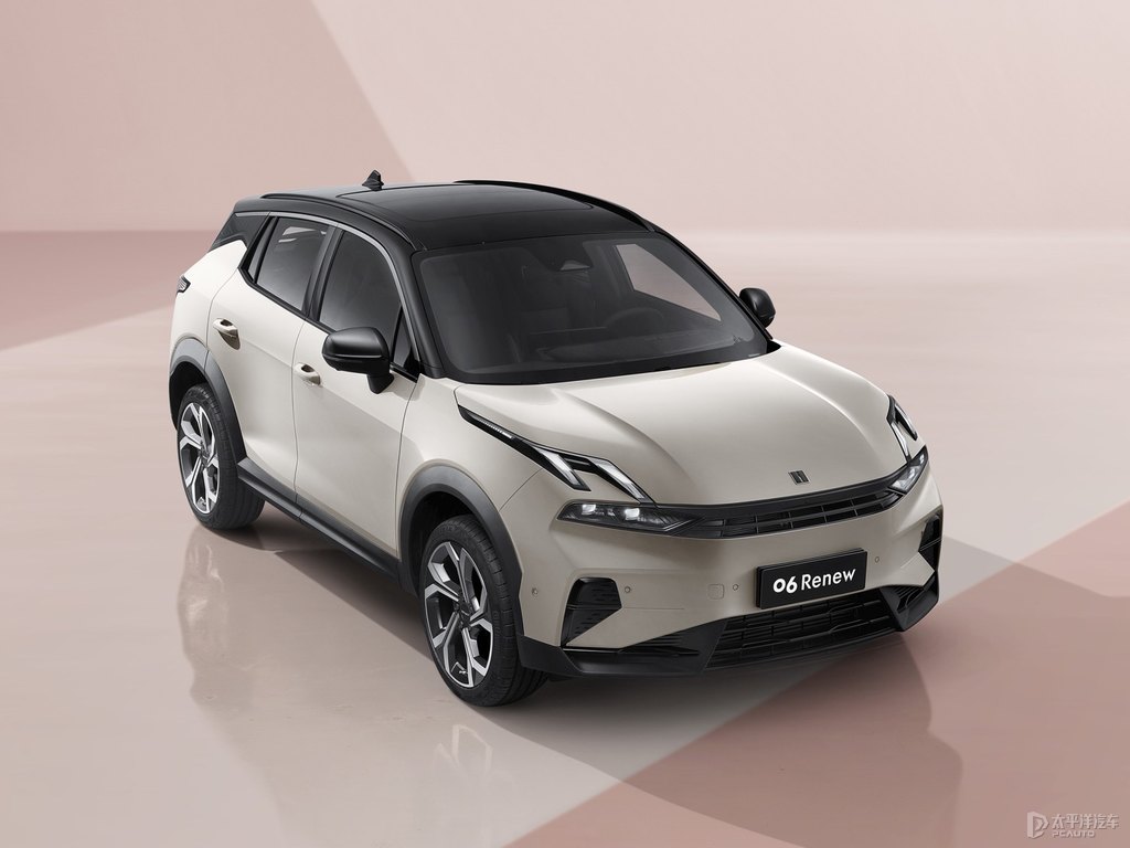 黑色+沙丘米領(lǐng)克06整車外觀外觀圖片